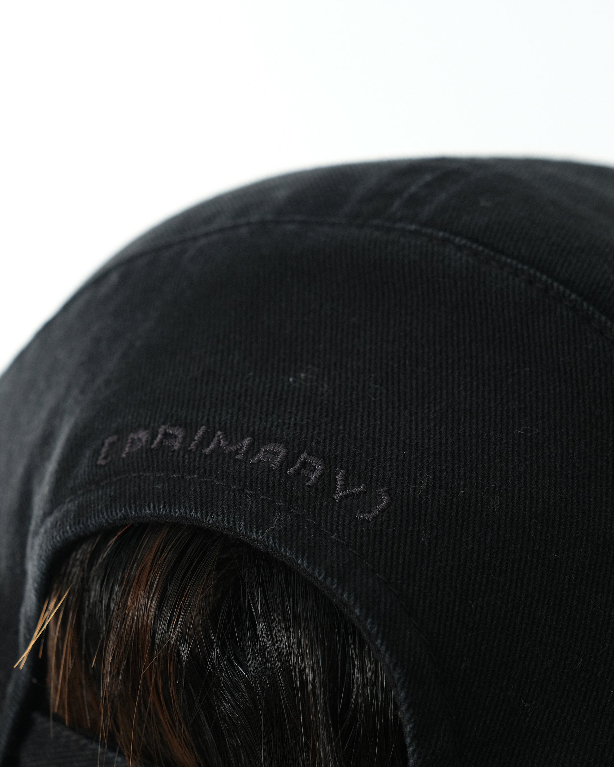 PR/ S25-PRC-01 Washed Cap (Black)
