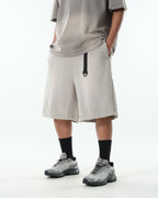 PR/ S25-PRS-02 Washed Shorts (Grey)