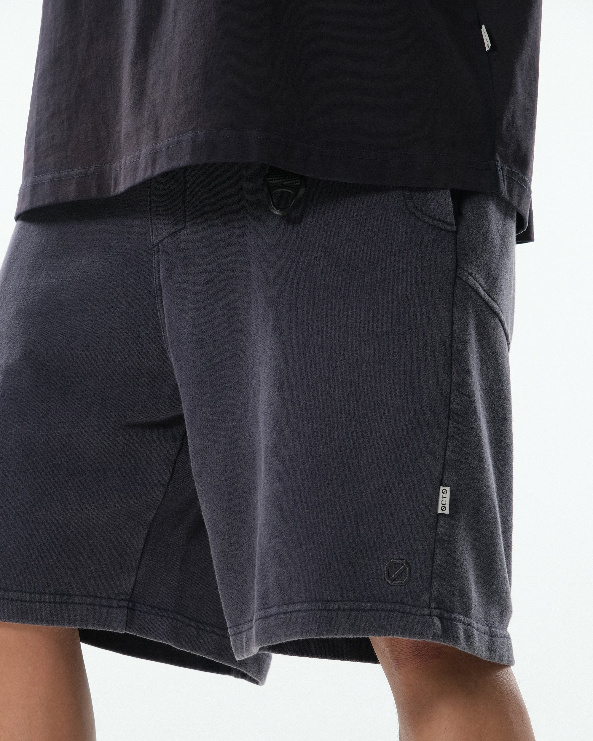 PR/ S25-PRS-01 Washed Shorts (Navy)