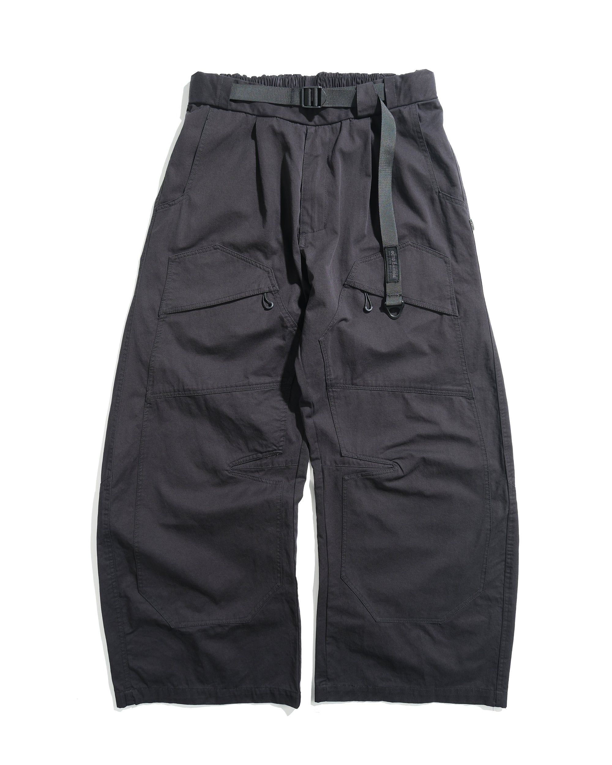 S26-PR-P1/ Light Twill Utility Pants (Black)