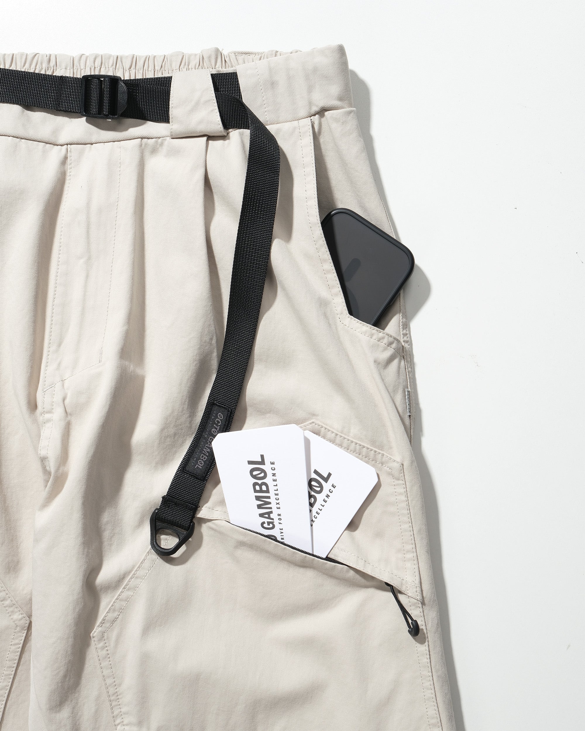 S26-PR-P1/ Light Twill Utility Pants (Sand)