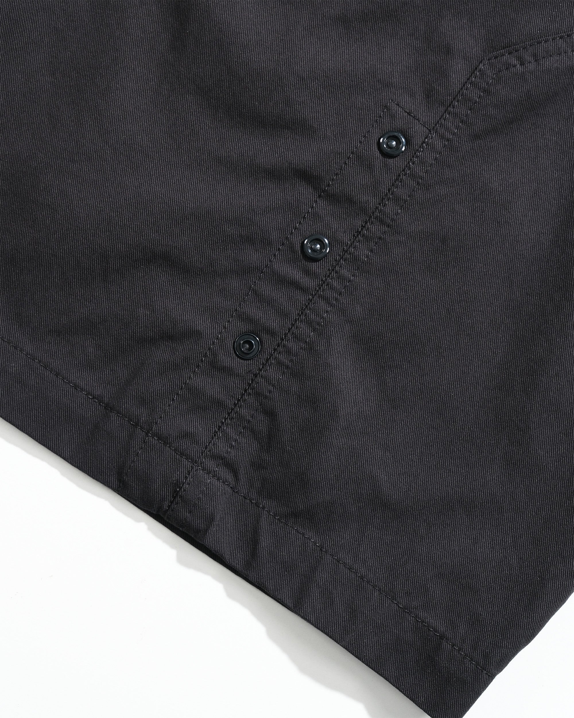 S26-PR-P1/ Light Twill Utility Pants (Black)