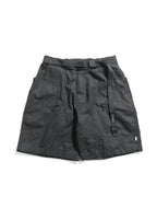 S26-PR-S1/ Light Twill Utility Shorts (Black)