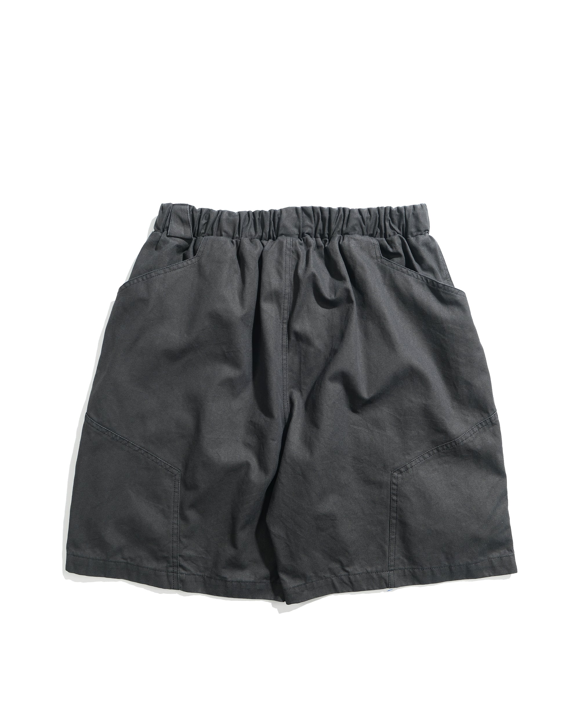 S26-PR-S1/ Light Twill Utility Shorts (Black)