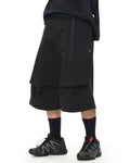 S26-PR-S2 / Layer Cutting Shorts (Black)
