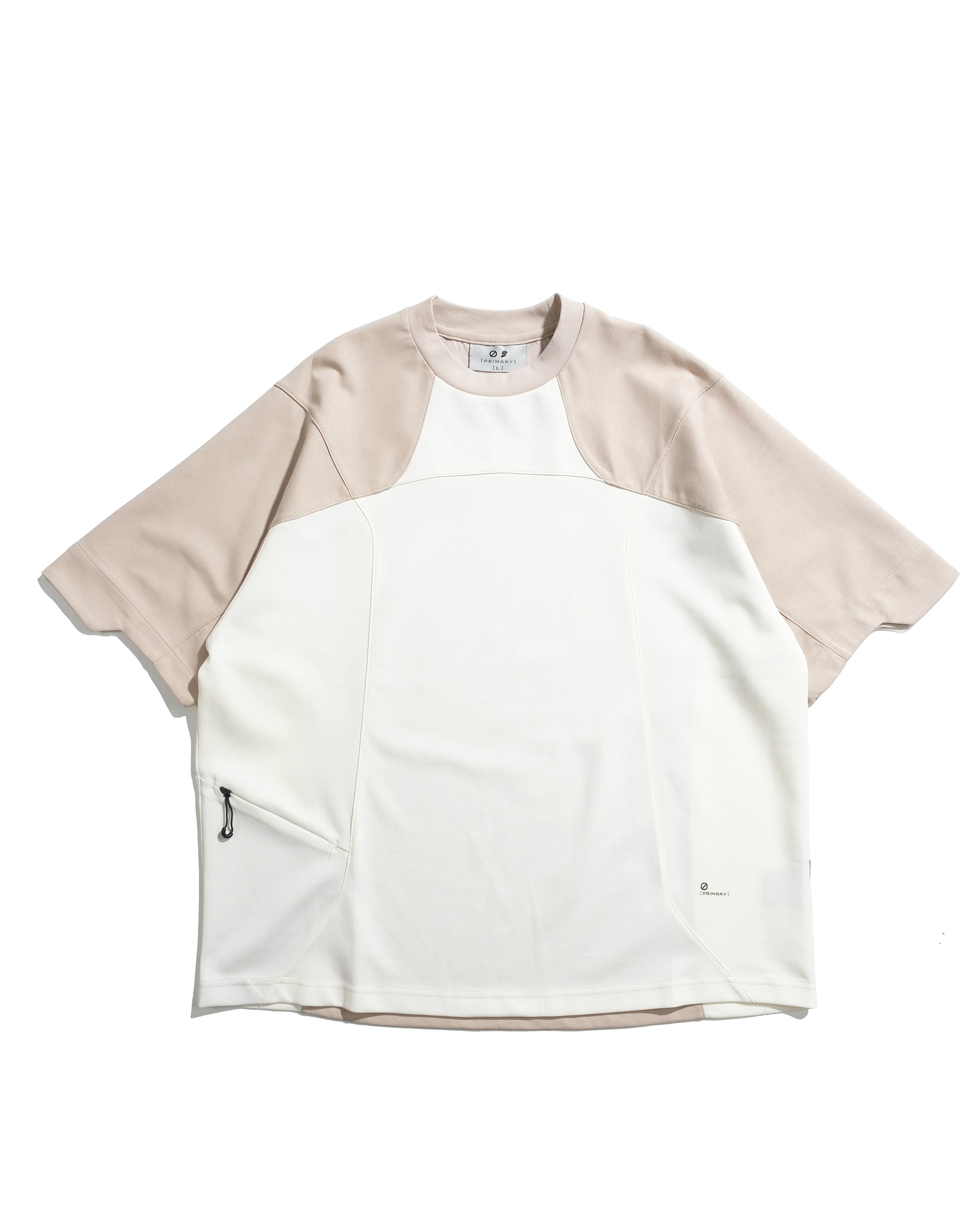 S26-PR-T2 / Panelled Light Tee (Sand)