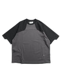 S26-PR-T2 / Panelled Light Tee (Black)