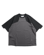 S26-PR-T2 / Panelled Light Tee (Black)