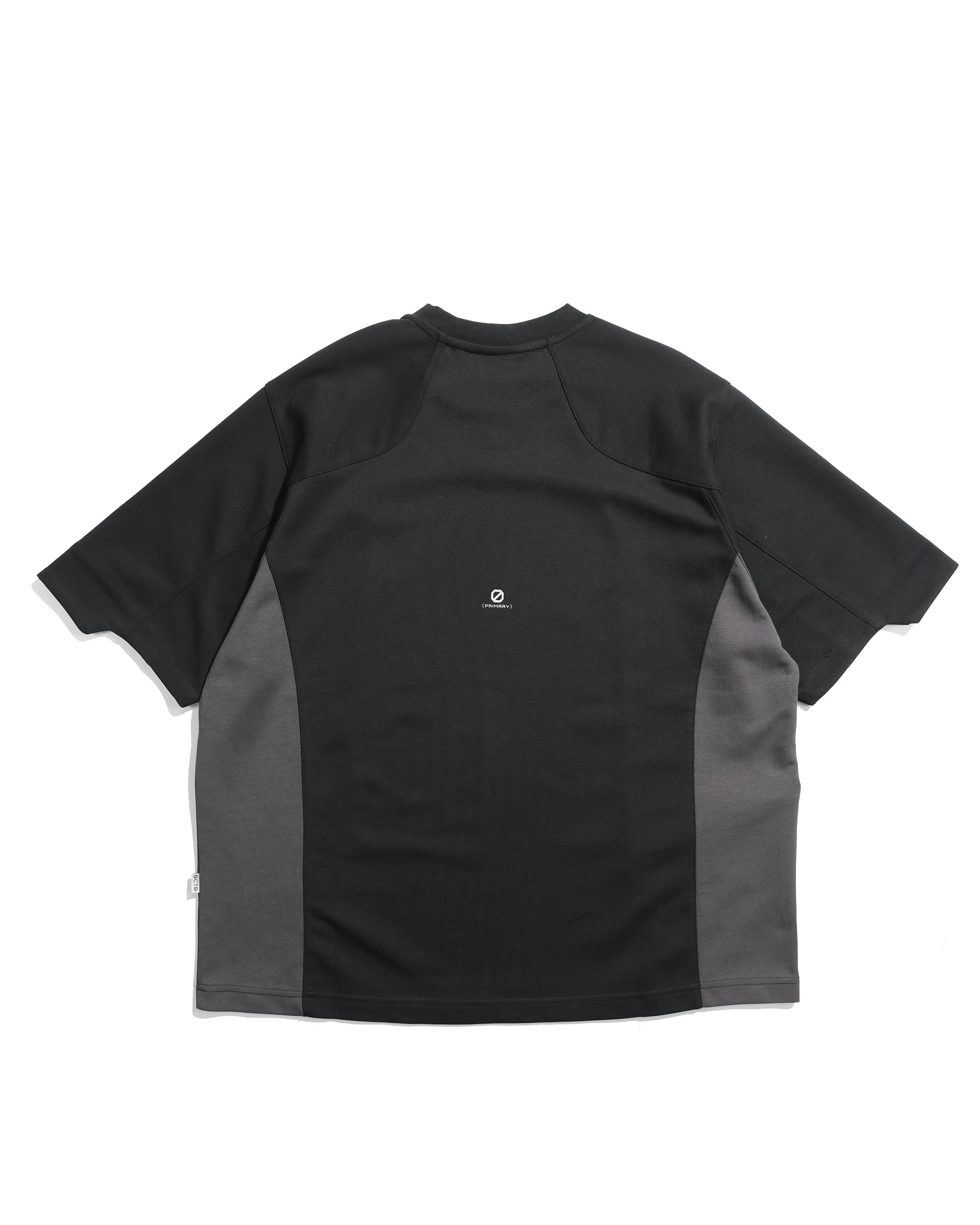 S26-PR-T2 / Panelled Light Tee (Black)
