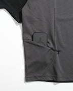S26-PR-T2 / Panelled Light Tee (Black)