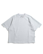 S26-PR-T3 / Light Grid Waffle T-shirt (Grey)