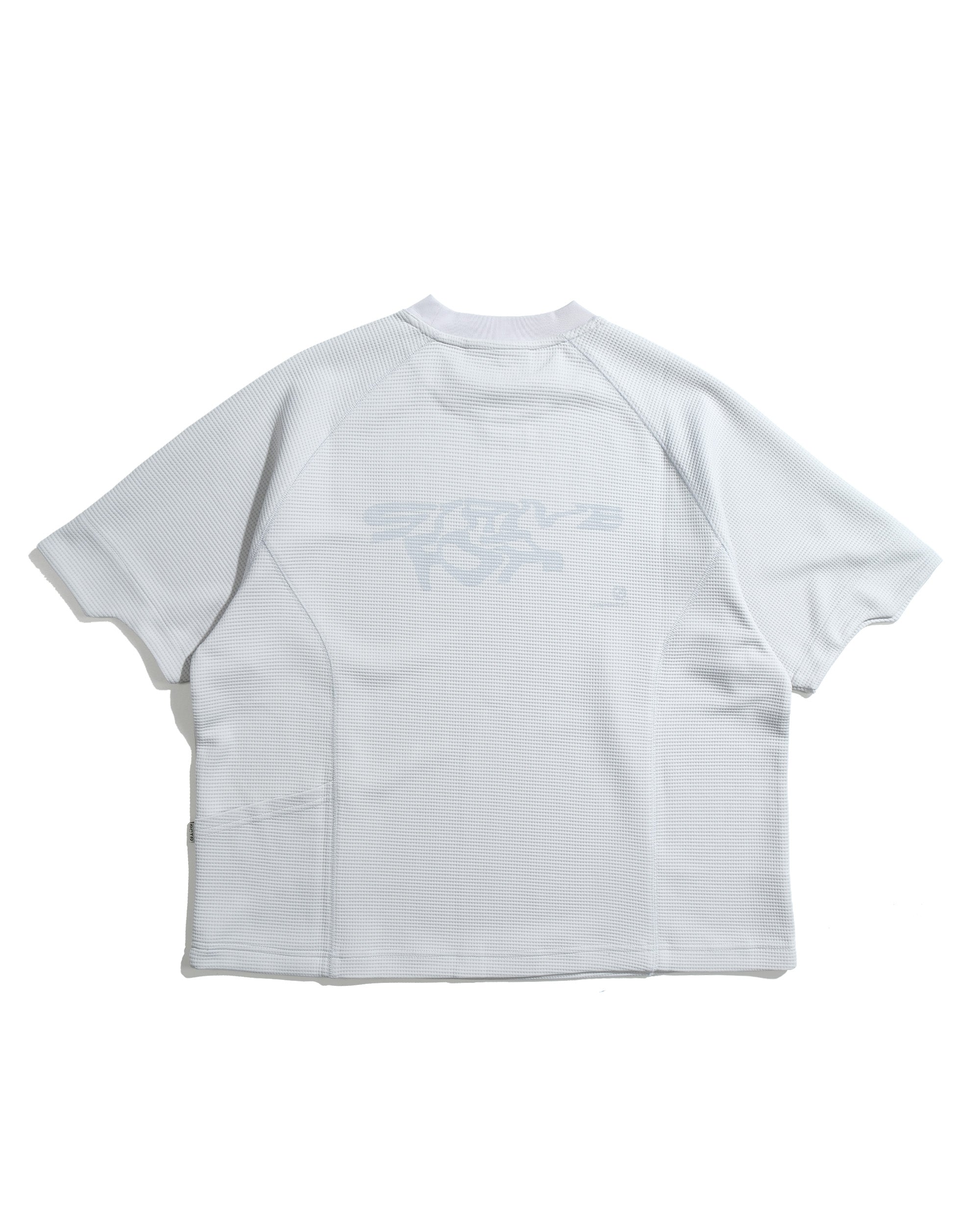 S26-PR-T3 / Light Grid Waffle T-shirt (Grey)