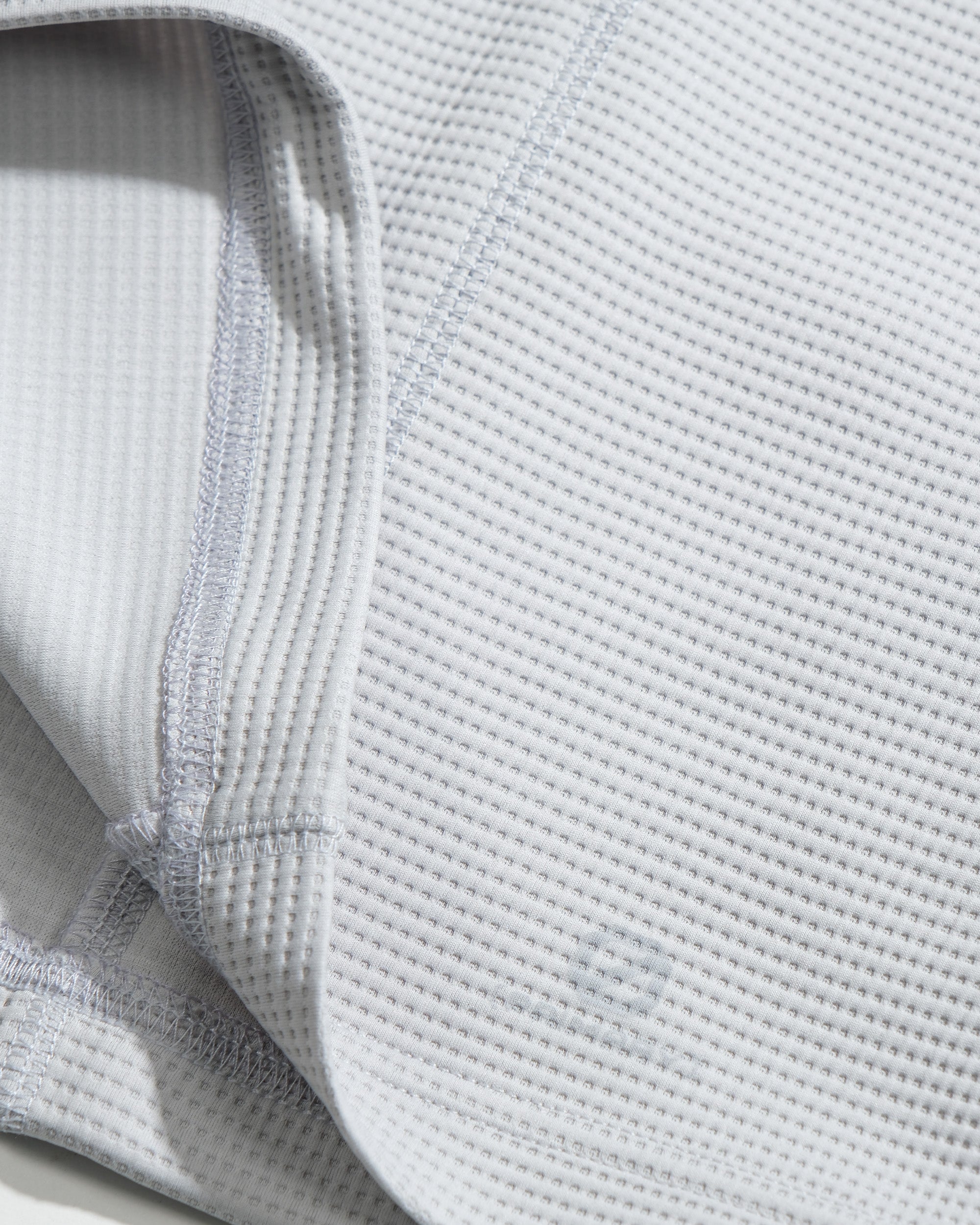 S26-PR-T3 / Light Grid Waffle T-shirt (Grey)