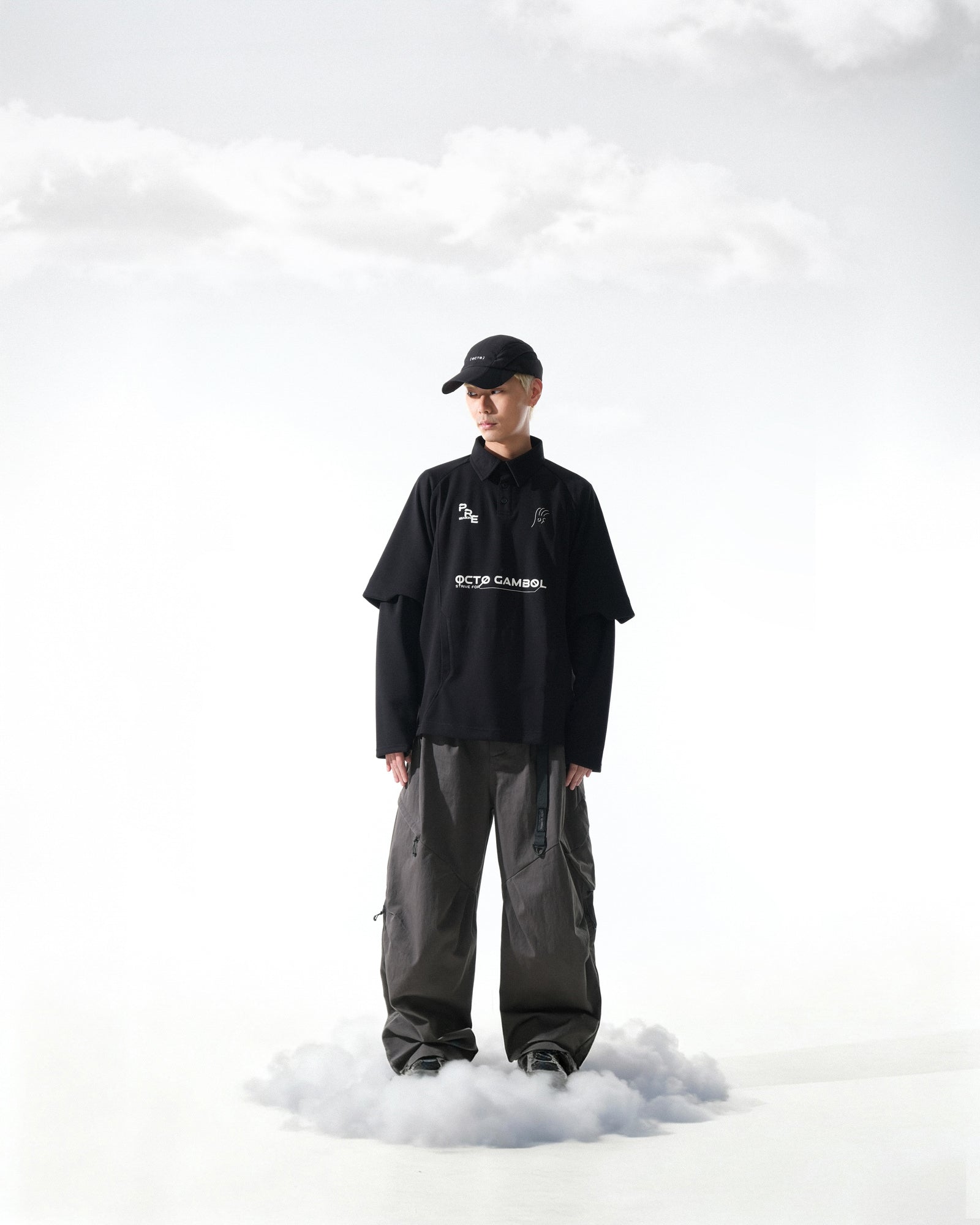 A25-PRE-P1 / Vertical Adapt Pants (Grey)