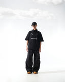 A25-PRE-T1 / Detachable Polo Shirt (Black)