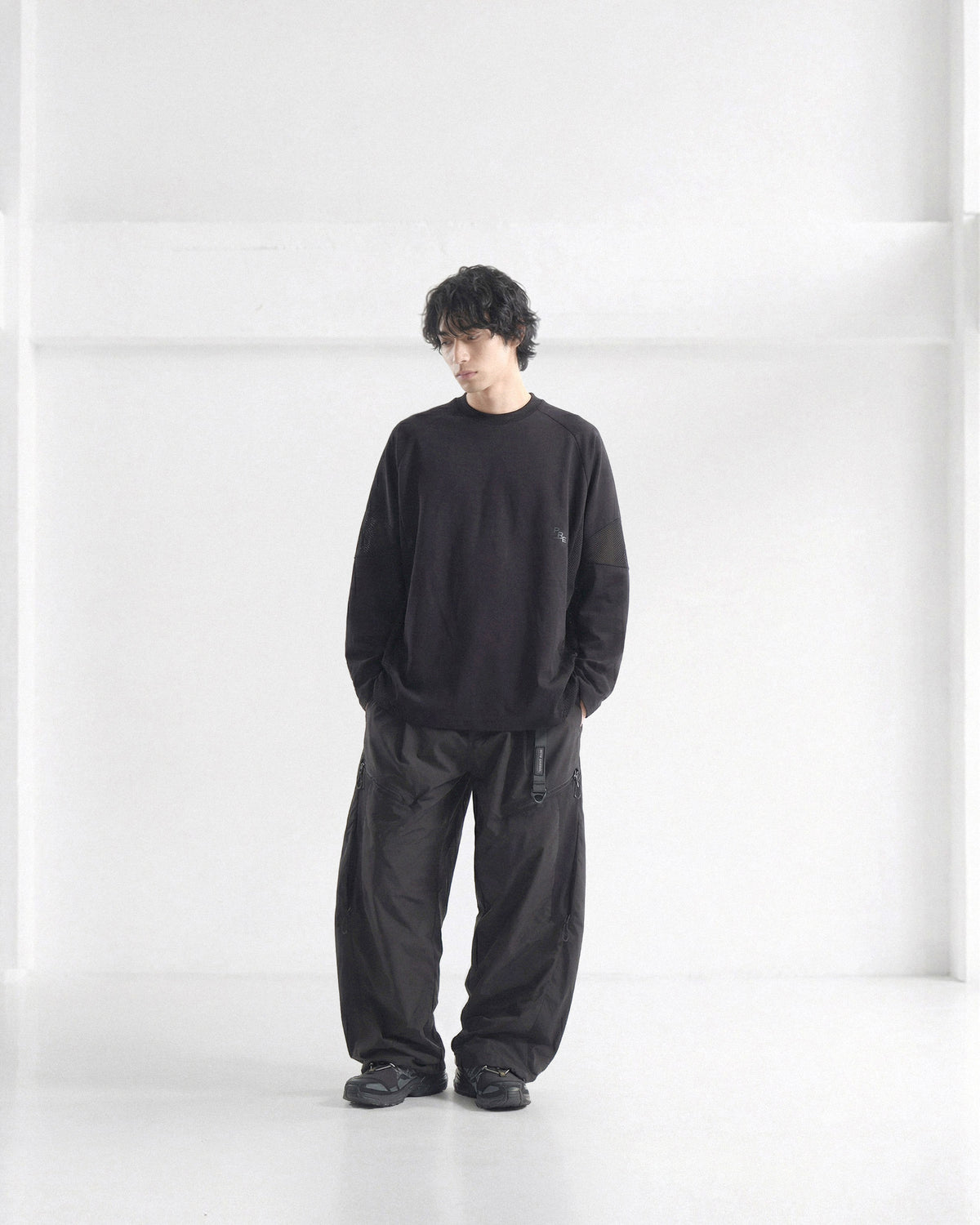 Octo Mesh S26-PRE-T1 / Flow Mesh Tee (Black) – OCTO GAMBOL