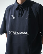 A25-PRE-T1 / Detachable Polo Shirt (Navy)