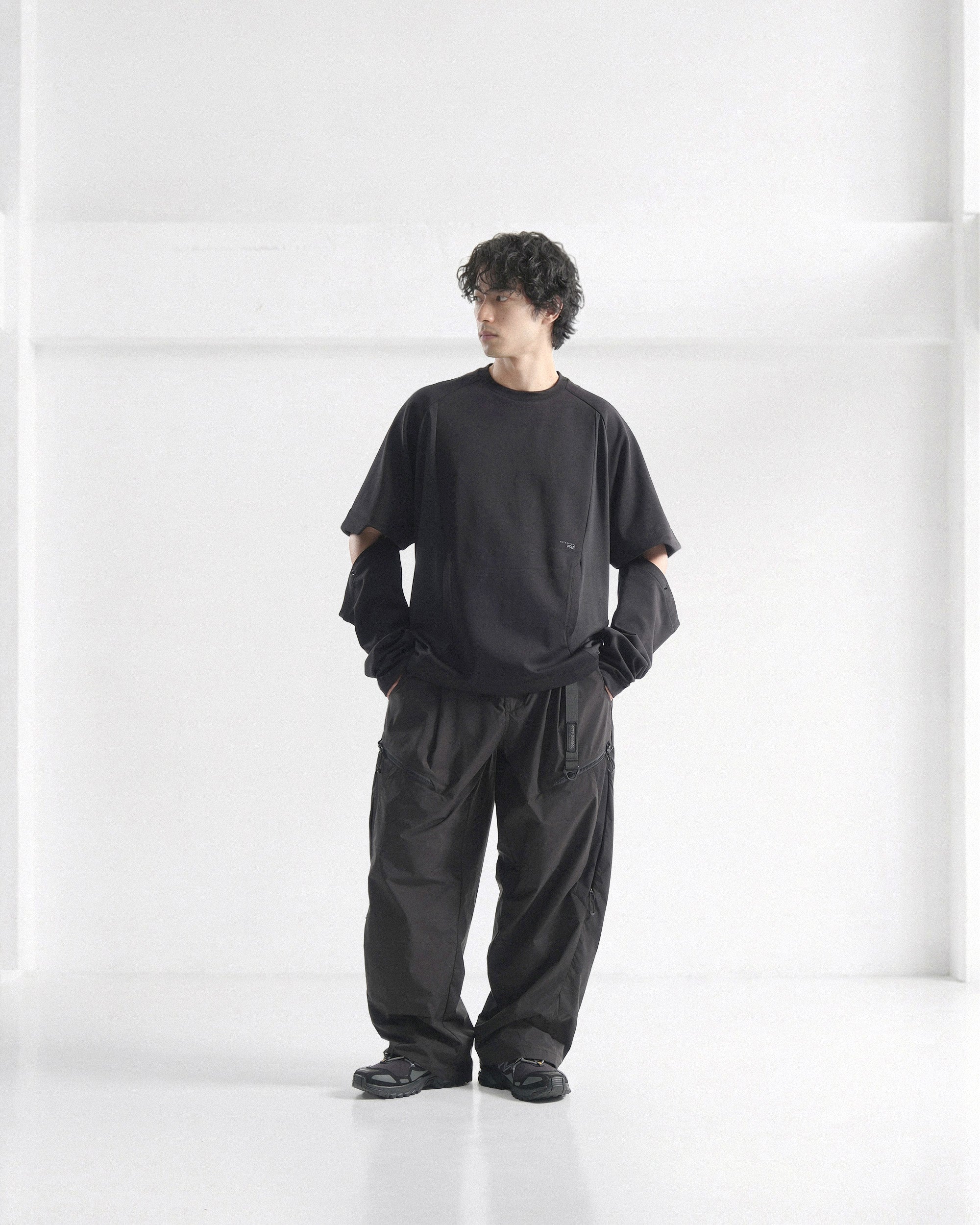 S26-PRE-T2 / Detachable T-Shirt (Black)