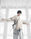 S26-PRE-T1 / Flow Mesh Tee (Sand)