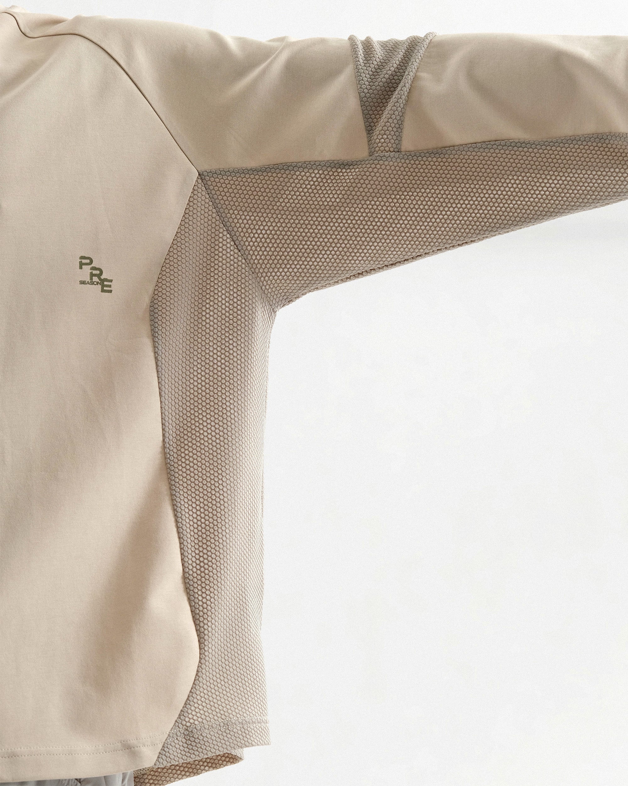 S26-PRE-T1 / Flow Mesh Tee (Sand)
