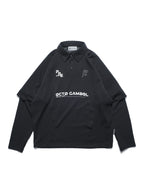 A25-PRE-T1 / Detachable Polo Shirt (Black)