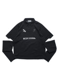 A25-PRE-T1 / Detachable Polo Shirt (Black)