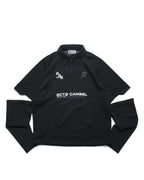 A25-PRE-T1 / Detachable Polo Shirt (Black)
