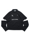 A25-PRE-T1 / Detachable Polo Shirt (Black)