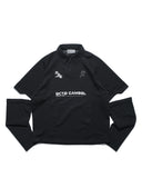 A25-PRE-T1 / Detachable Polo Shirt (Black)