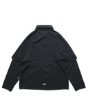 A25-PRE-T1 / Detachable Polo Shirt (Black)
