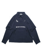 A25-PRE-T1 / Detachable Polo Shirt (Navy)