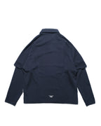 A25-PRE-T1 / Detachable Polo Shirt (Navy)