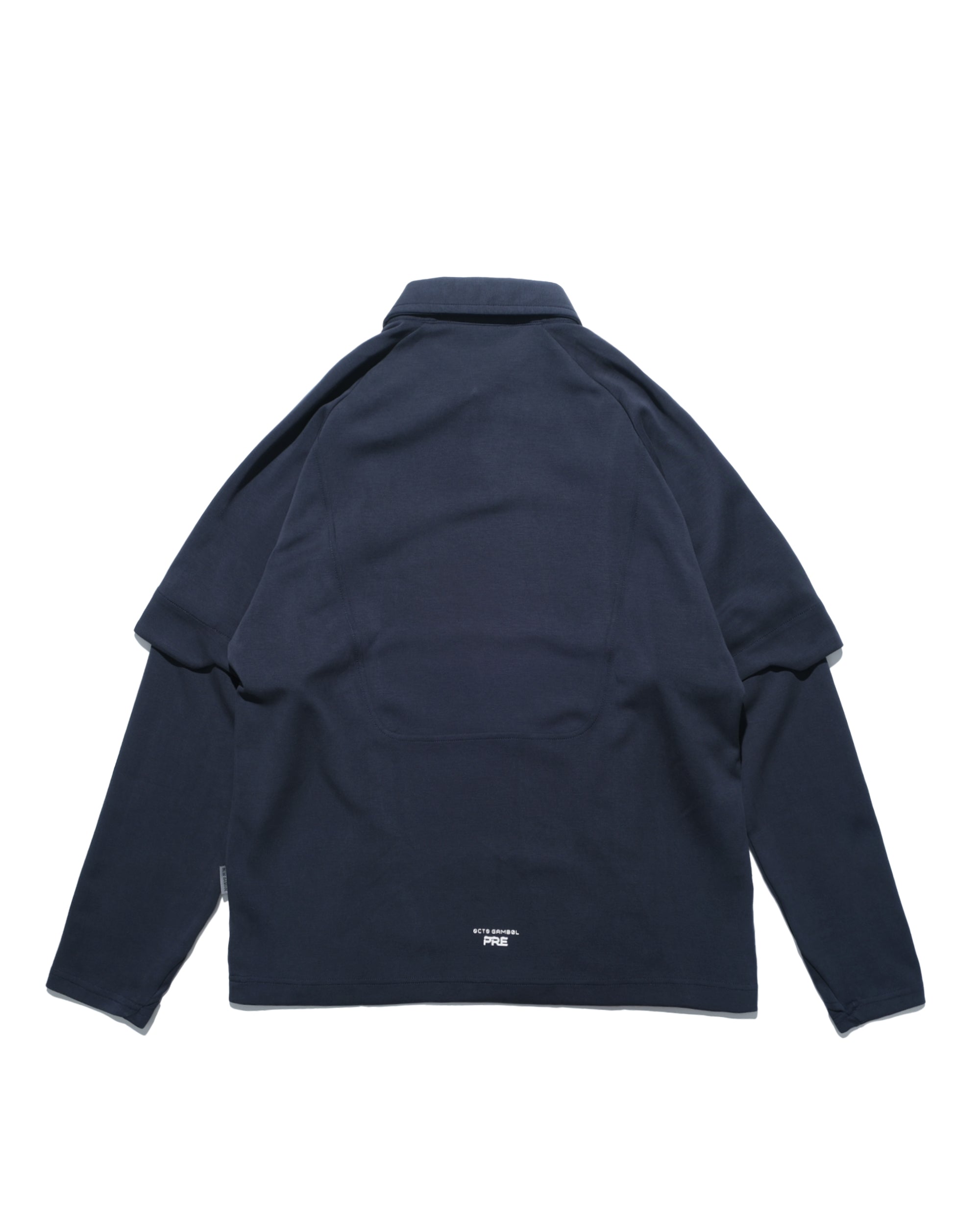 A25-PRE-T1 / Detachable Polo Shirt (Navy)