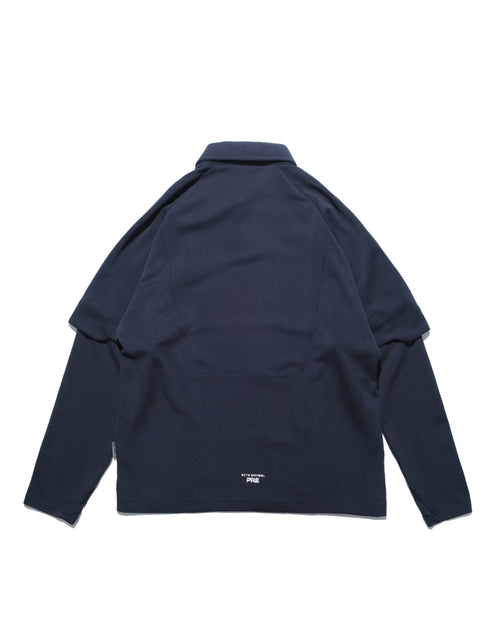 A25-PRE-T1 / Detachable Polo Shirt (Navy)