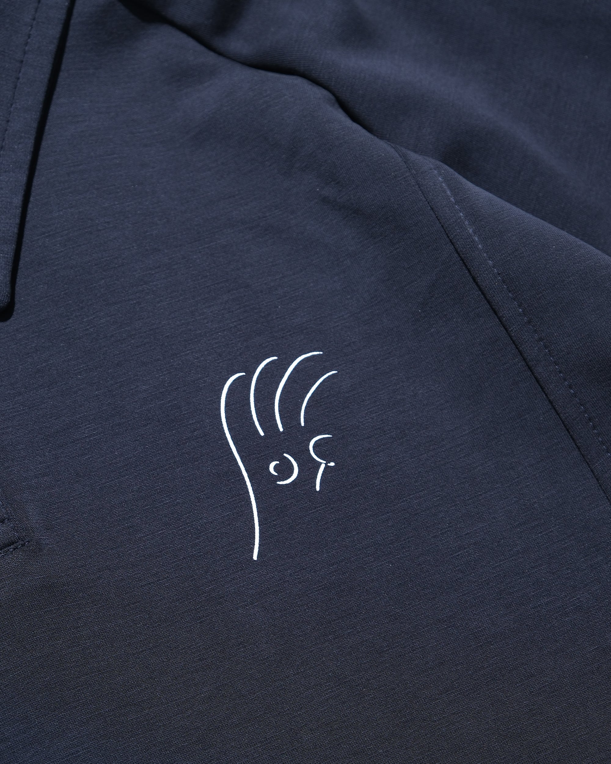 A25-PRE-T1 / Detachable Polo Shirt (Navy)