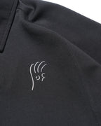 A25-PRE-T1 / Detachable Polo Shirt (Black)