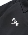 A25-PRE-T1 / Detachable Polo Shirt (Black)