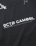 A25-PRE-T1 / Detachable Polo Shirt (Black)