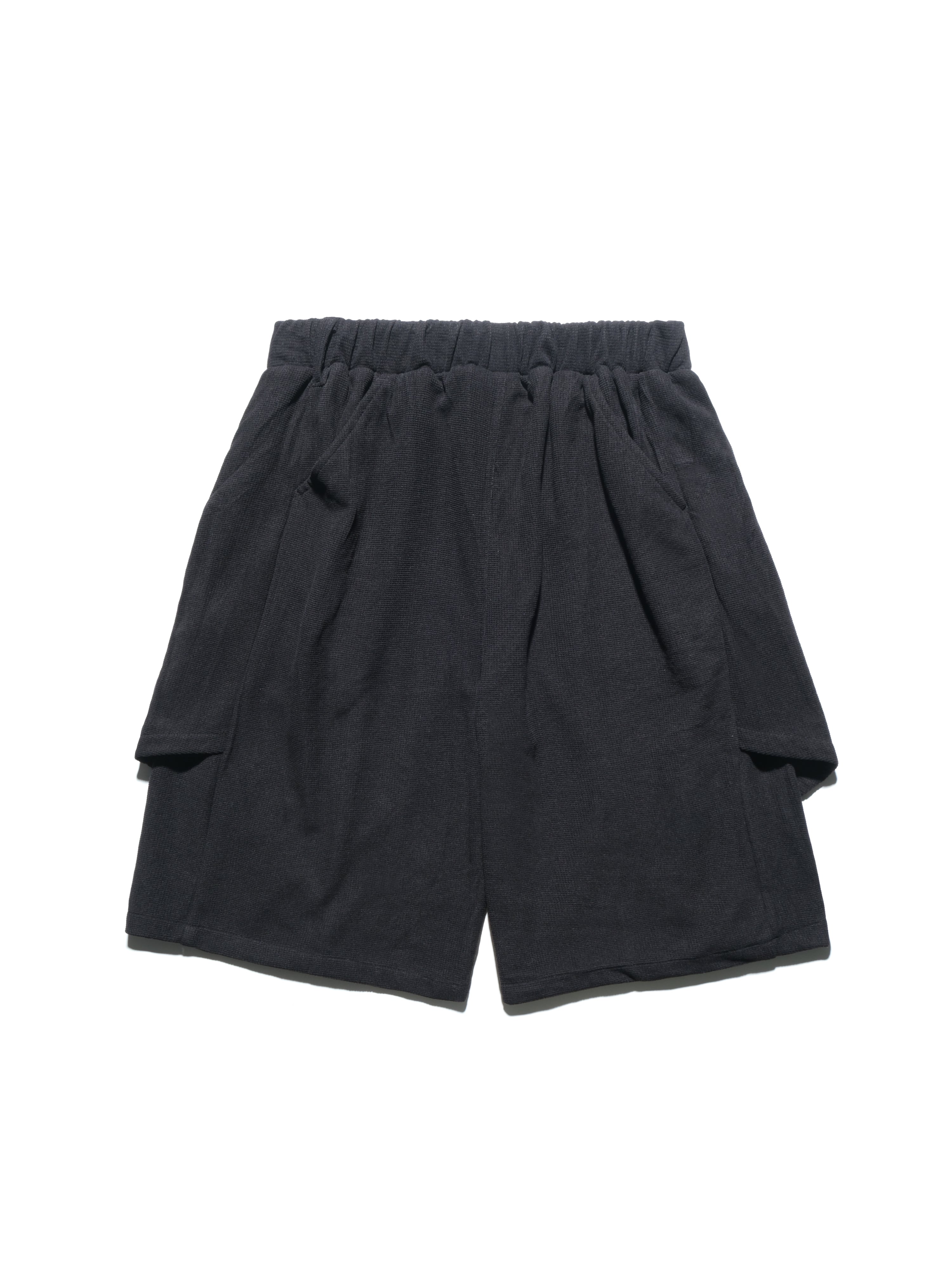 PR/ S25-PRS-04 Waffle Shorts (Black)