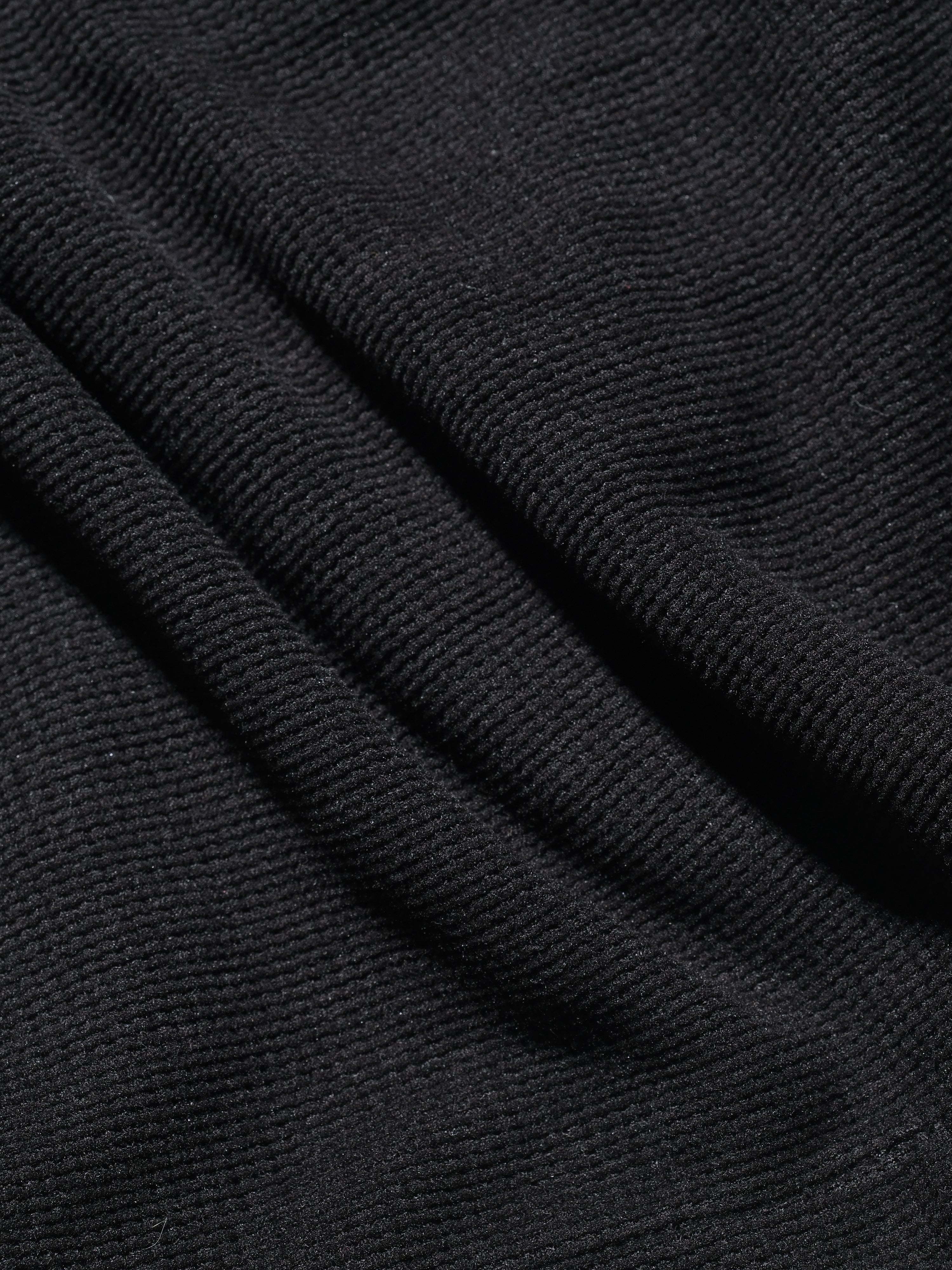 PR/ S25-PRS-04 Waffle Shorts (Black)