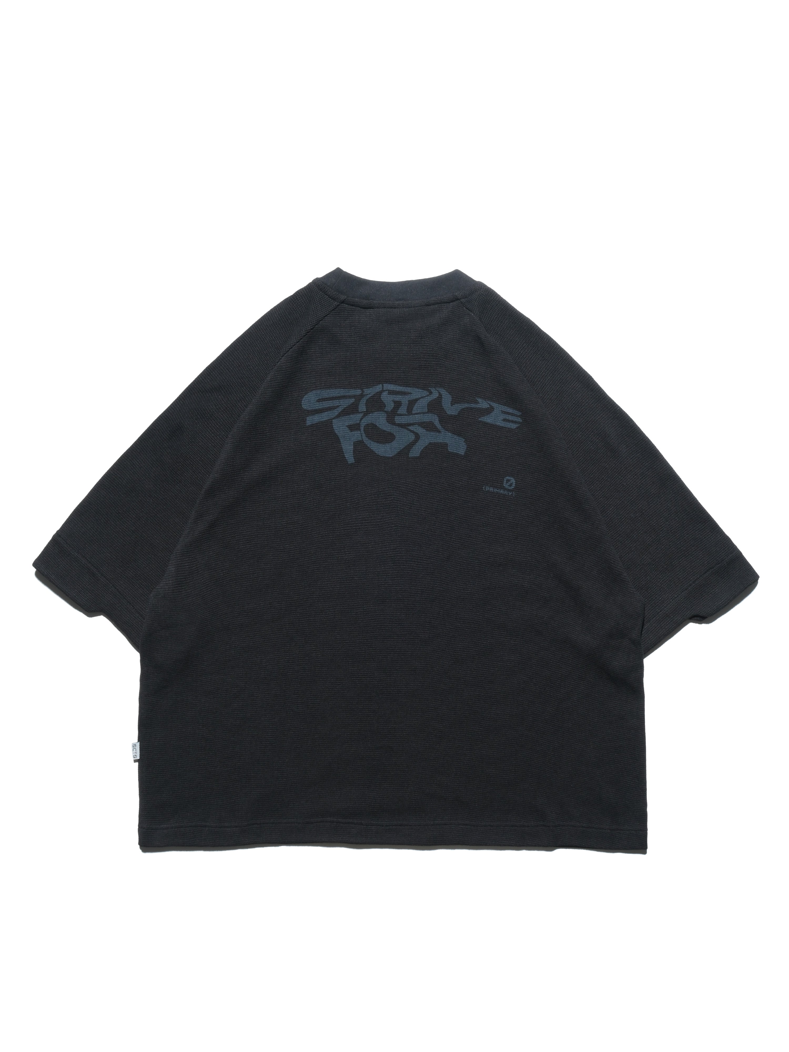 PR/ S25-PRT-02 WaffleT-Shirt (Black)