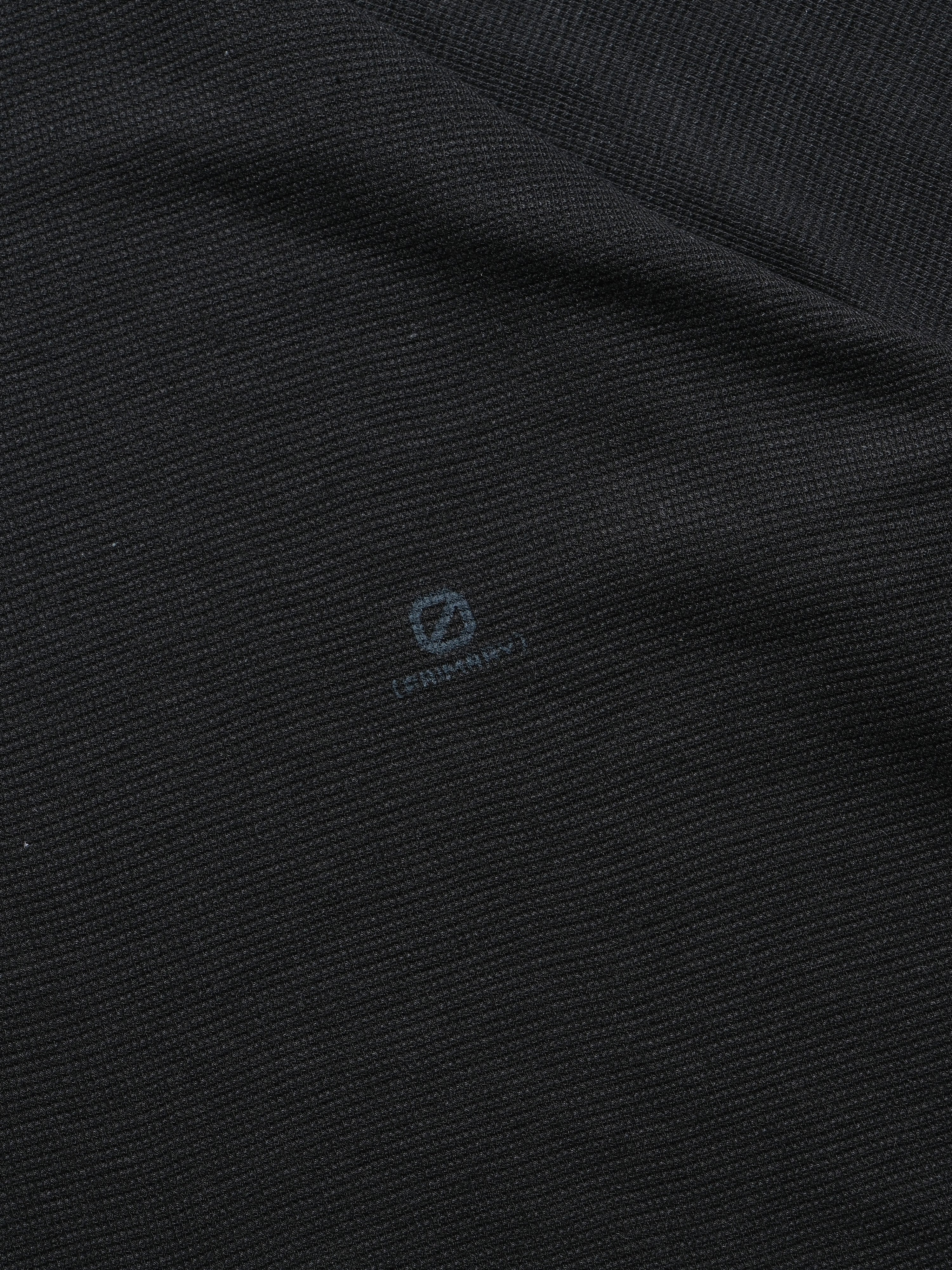 PR/ S25-PRT-02 WaffleT-Shirt (Black)