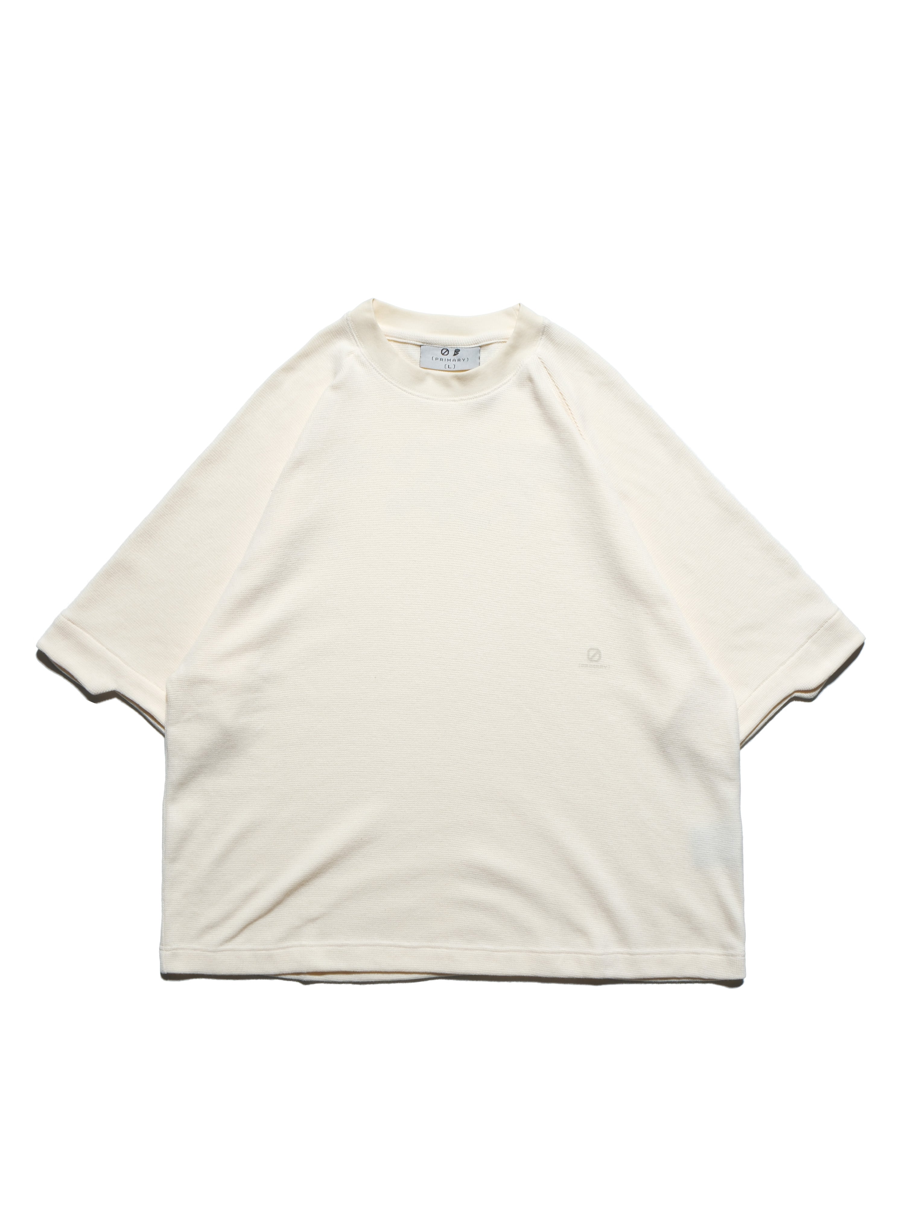 PR/ S25-PRT-02 WaffleT-Shirt (Ivory)