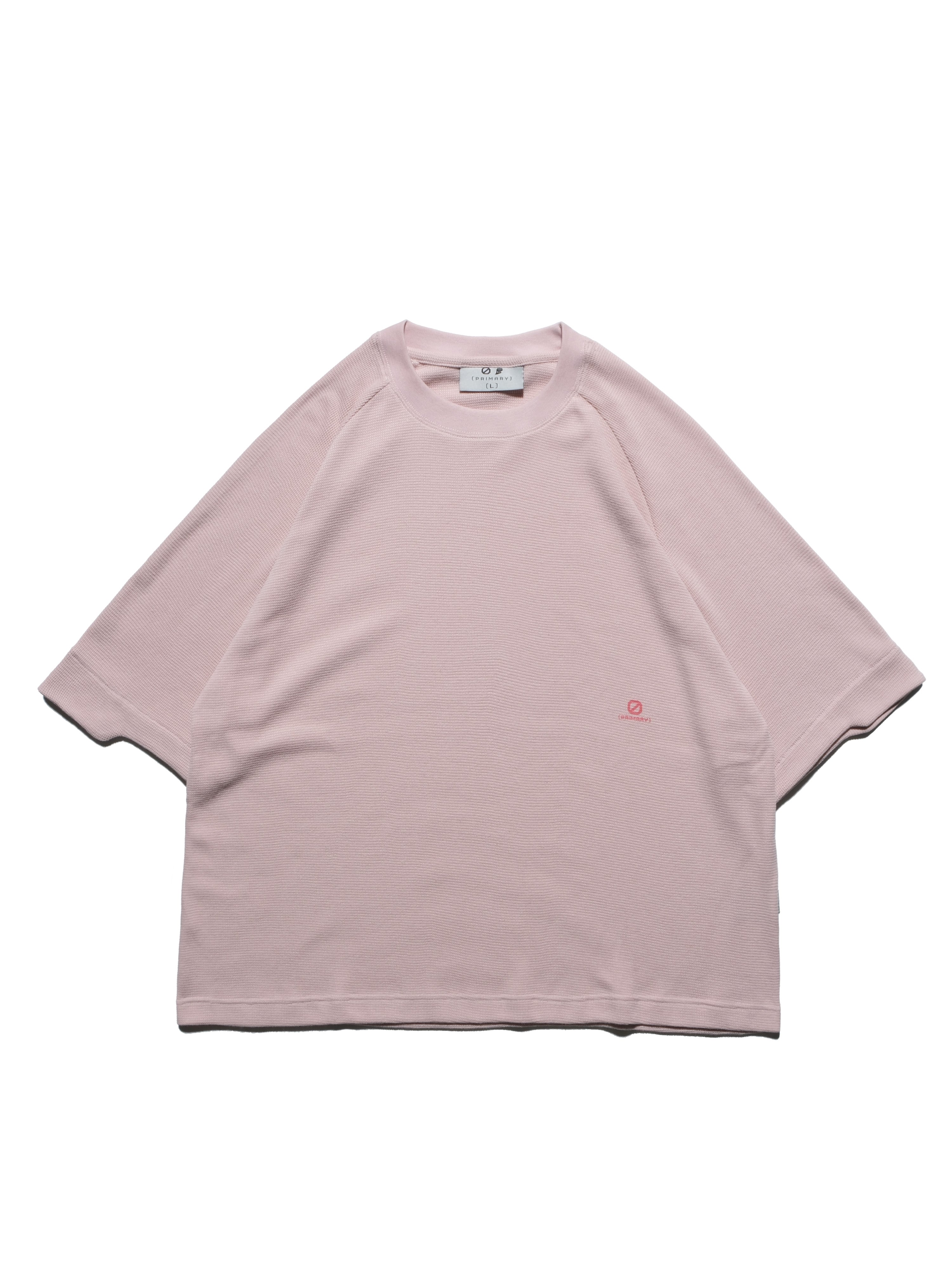 PR/ S25-PRT-02 WaffleT-Shirt (Pink)