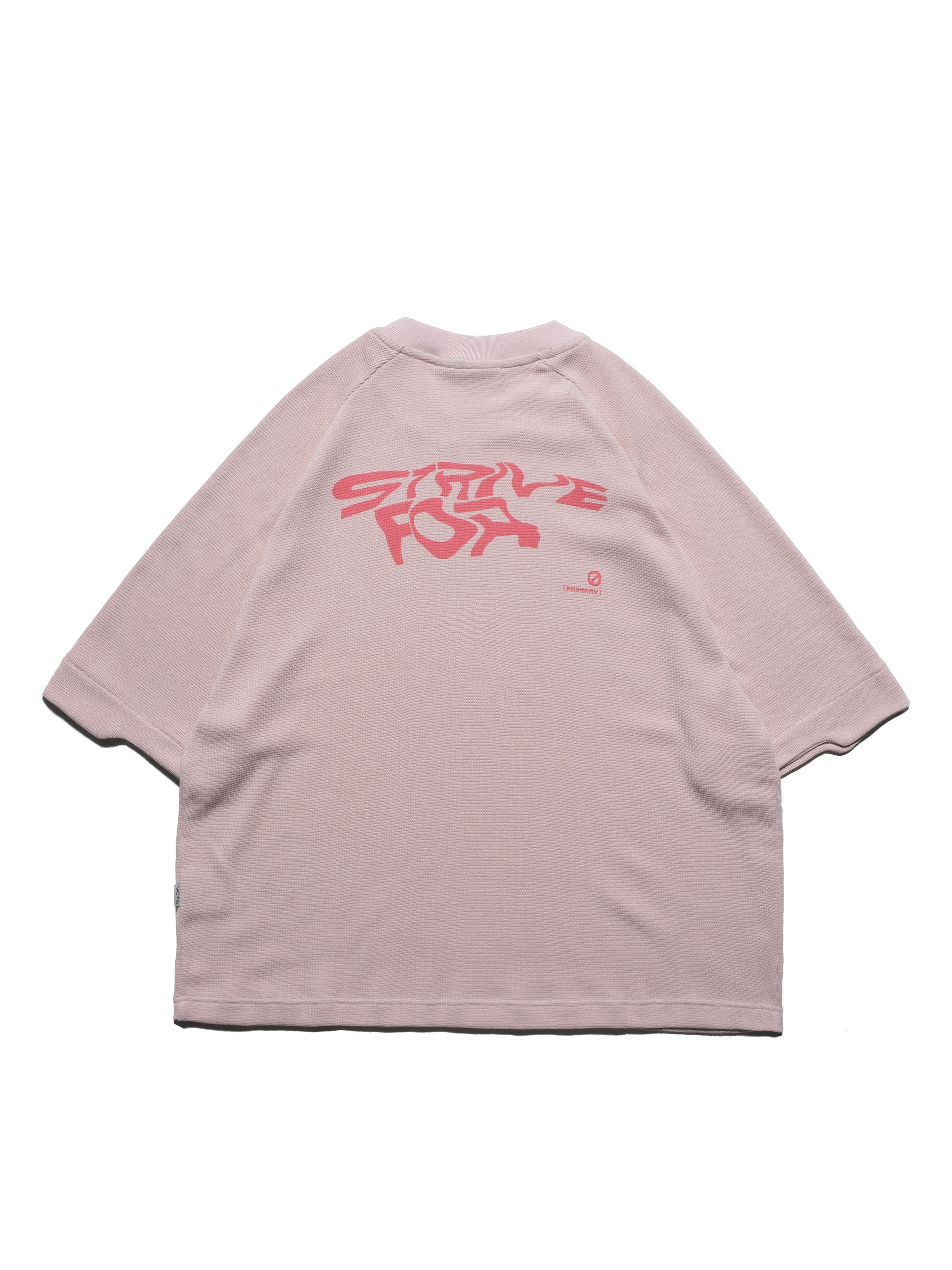 PR/ S25-PRT-02 WaffleT-Shirt (Pink)