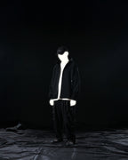 A25-PRH-01 Primary Reflect Zip-up(Black)