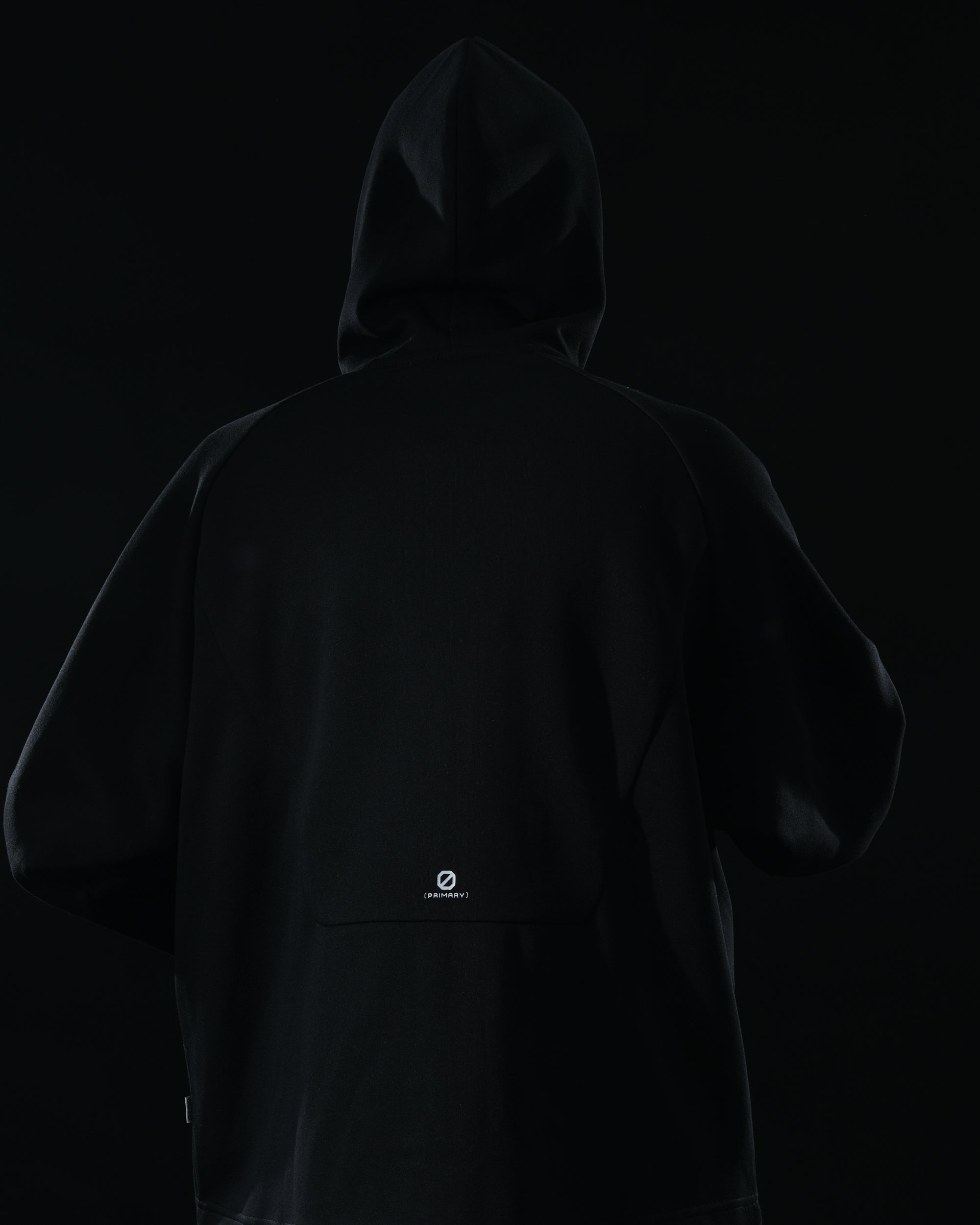 A25-PRH-01 Primary Reflect Zip-up(Black)