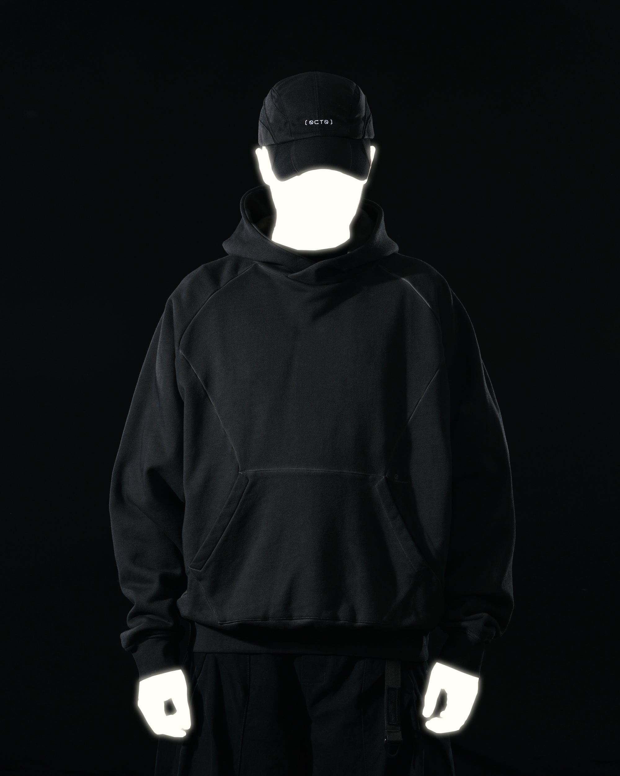 A25-PRH-02 Primary Fade Hoodie (Black)
