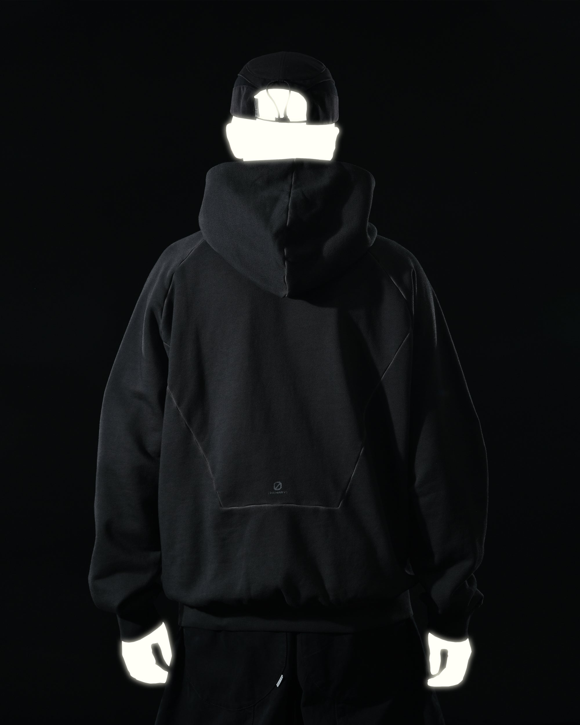 A25-PRH-02 Primary Fade Hoodie (Black)