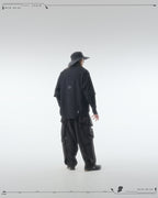 PRE - SEASON —S24 PS-01P  Stereoscopic Tornado Vertical Pants  (Black)